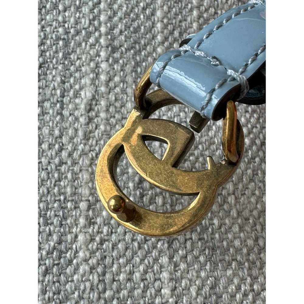 Gucci Gg Buckle patent leather belt - image 6
