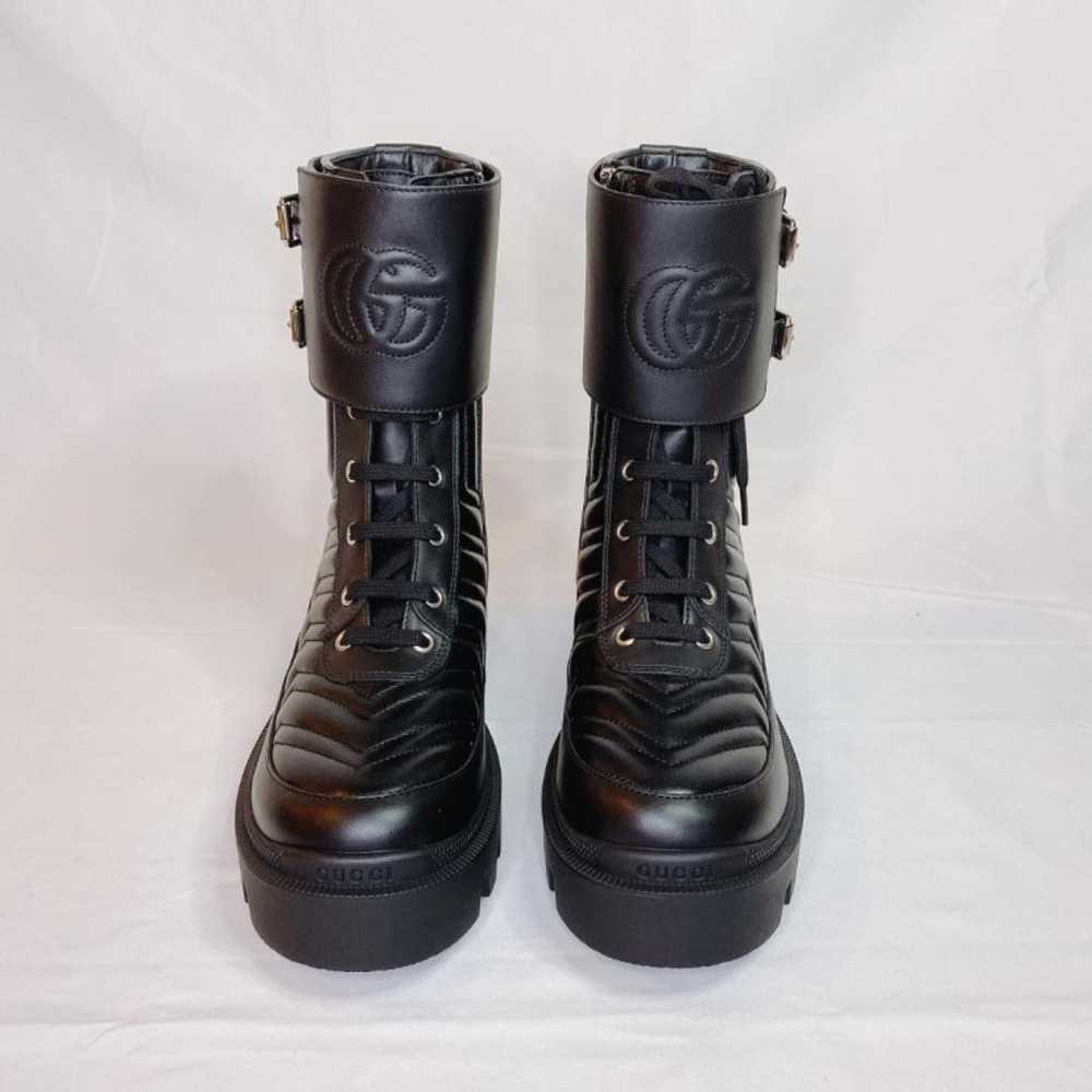 Gucci Leather boots - image 2