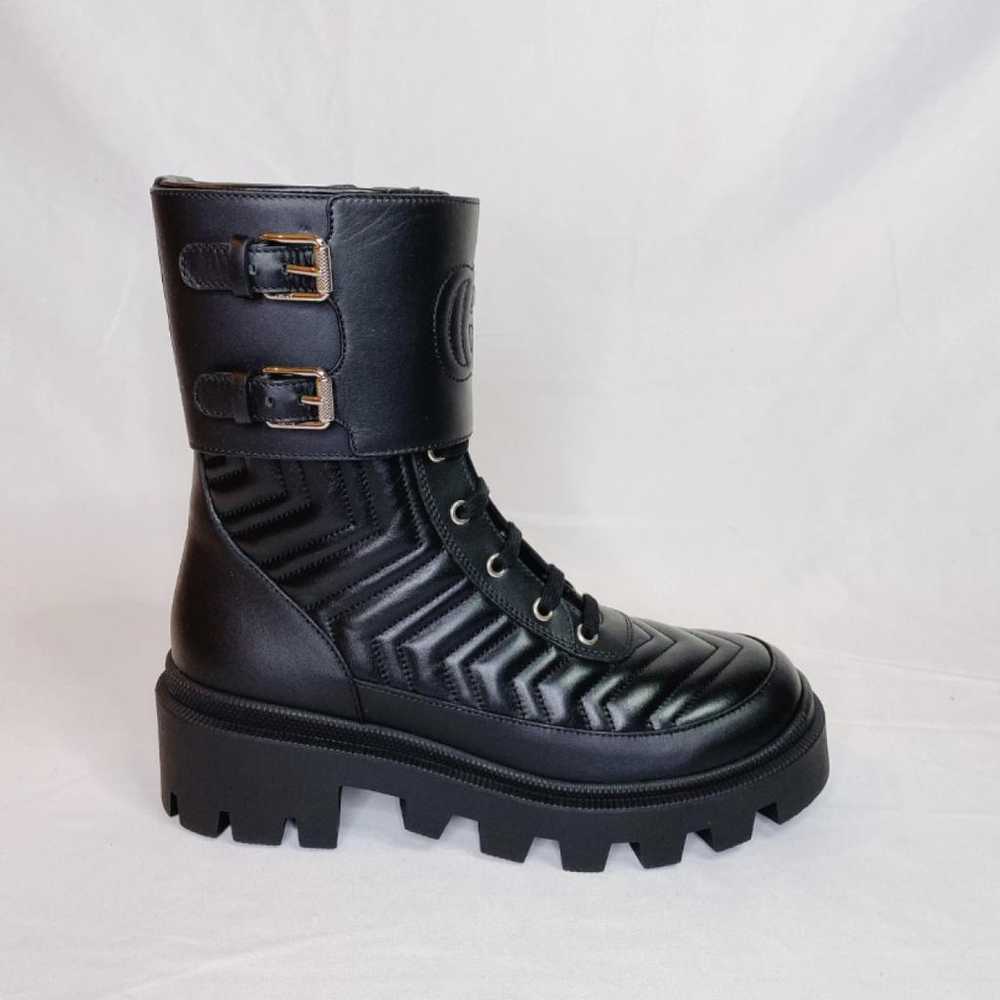 Gucci Leather boots - image 6