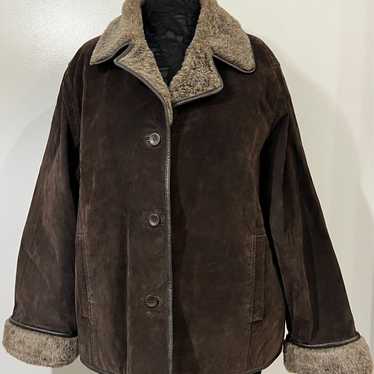 Vintage Genuine Suede Leather Jacket - image 1