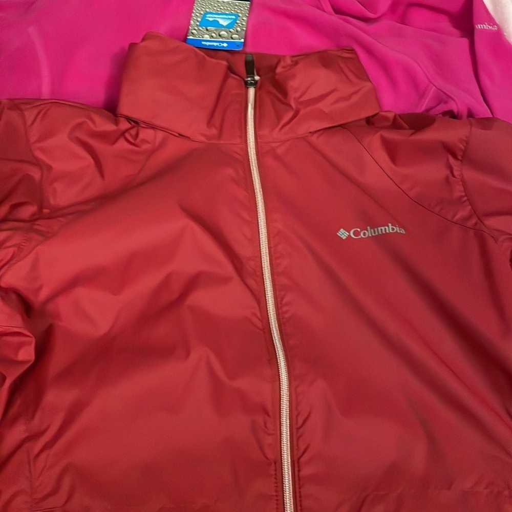 Womens Pink Columbia Jacket lot sz XL - image 2