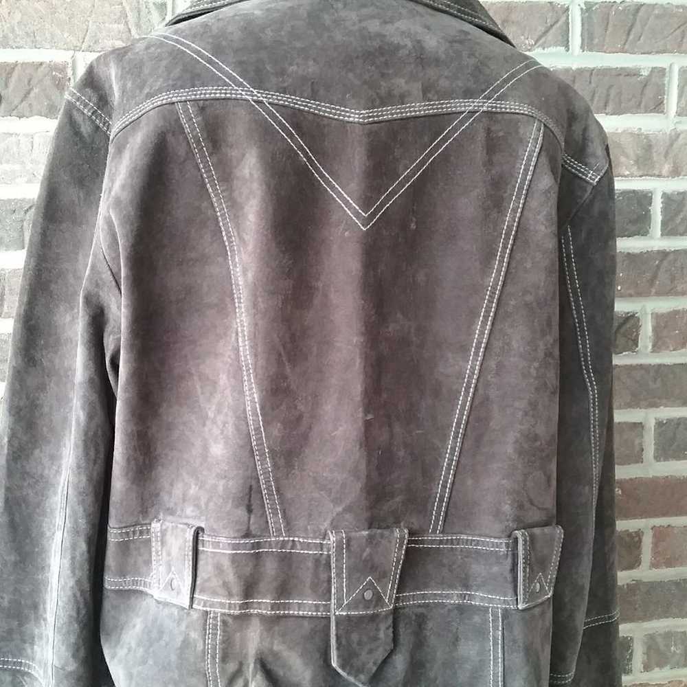 Roper Brown Leather Suede Jacket - image 6