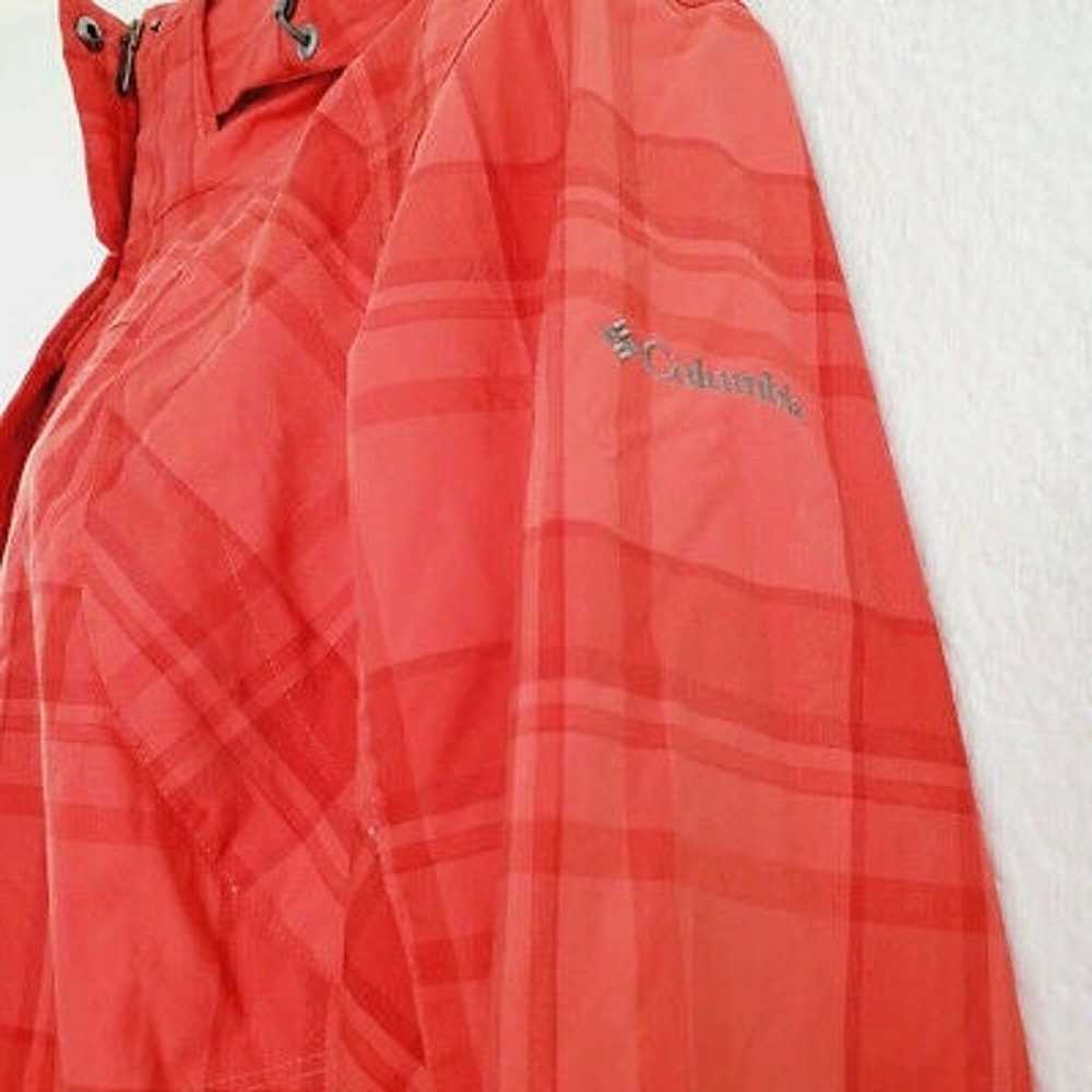 Columbia Womens Red Hooded Jacket Sz XL - image 7