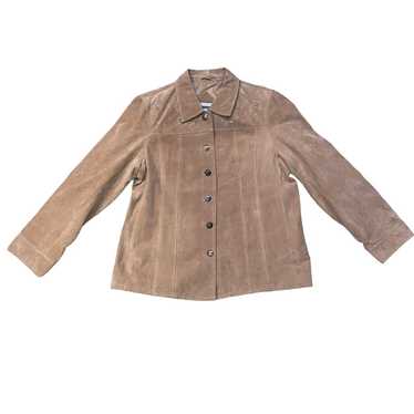 NWOT Lake Matley Suede Button Up Jacket Women Size