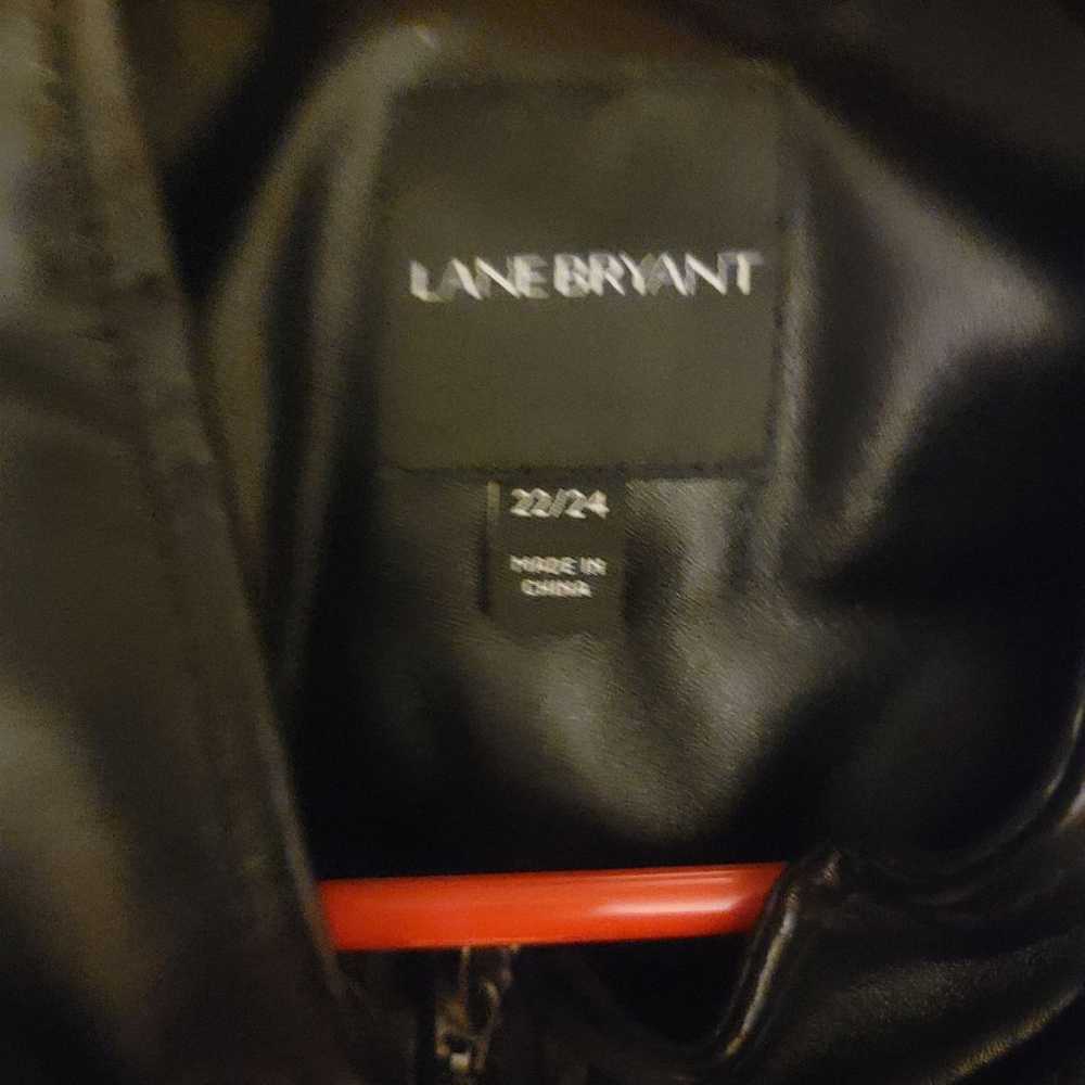Lane Bryant faux leather jacket - image 4