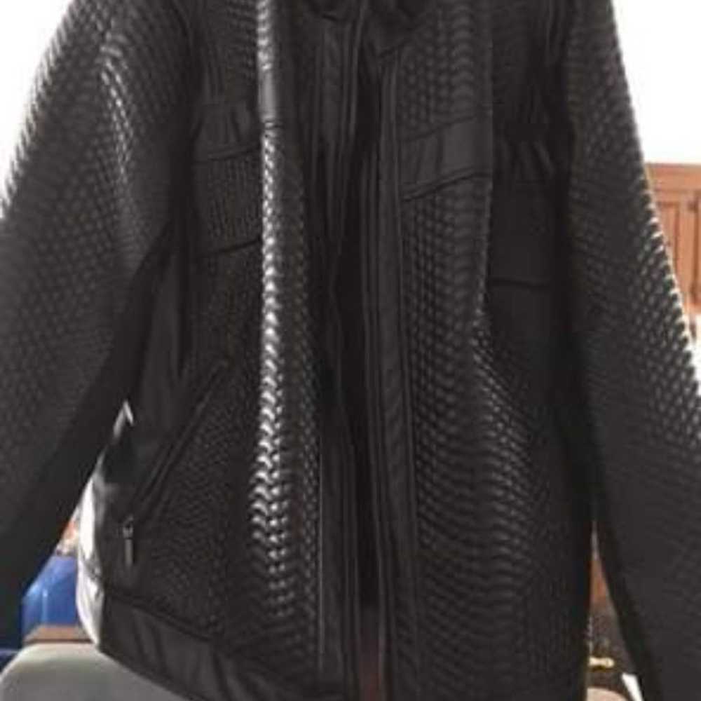 Lane Bryant faux leather jacket - image 8