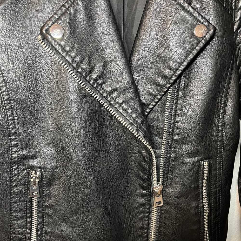 faux leather jacket - image 5