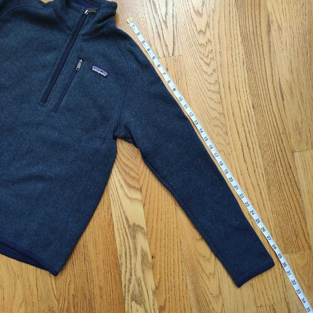 Patagonia Better Sweater quarter zip fleece pullo… - image 12