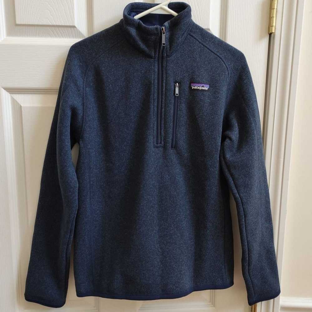 Patagonia Better Sweater quarter zip fleece pullo… - image 1