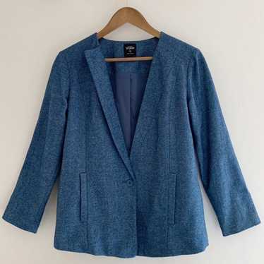 Kate Spade Saturday Suit Yourself Long Sleeve Blu… - image 1