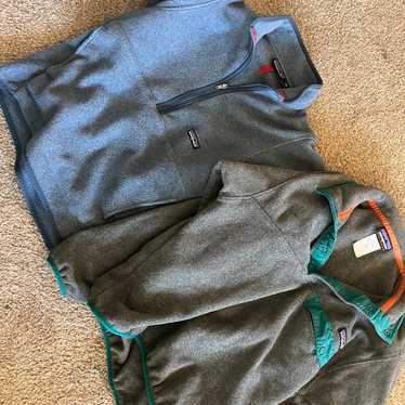 Patagonia synchilla fleece pullover jacket bundle - image 1