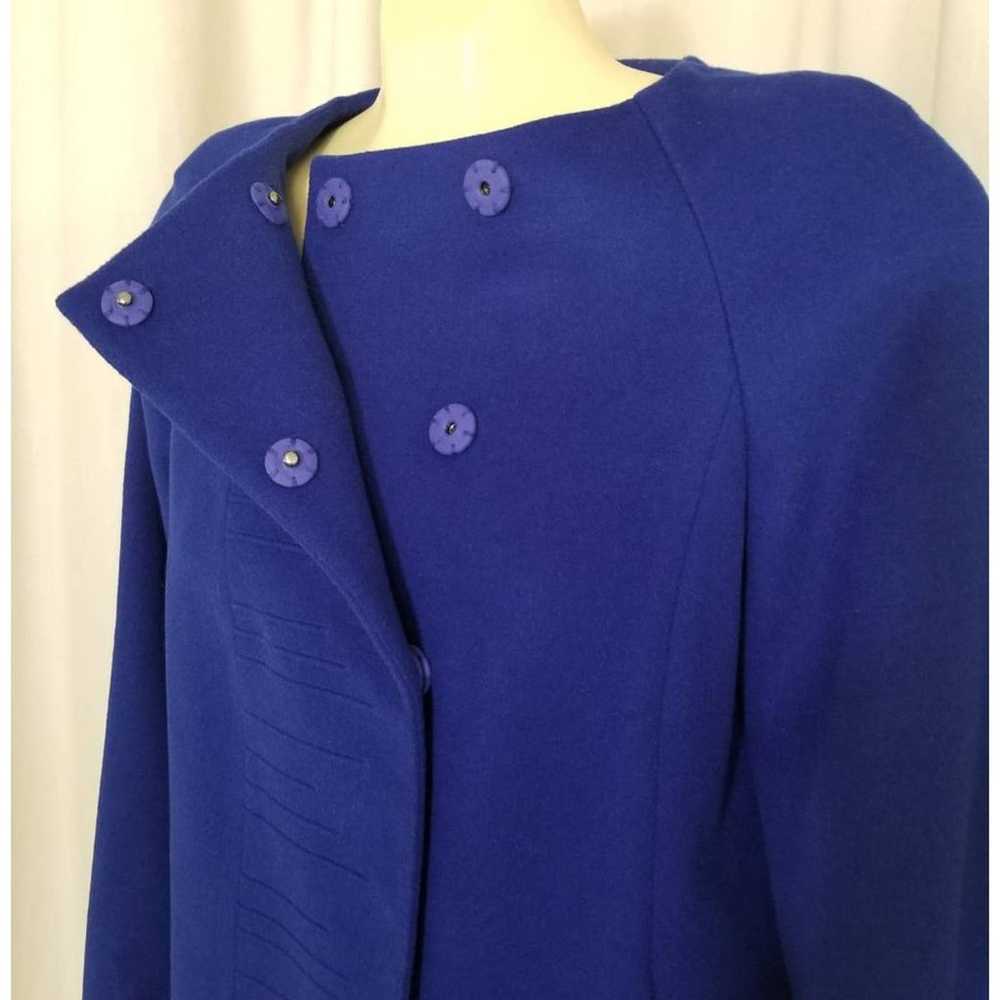 Ellen Tracy Wool Angora Blend Short Jacket Bow Sl… - image 5