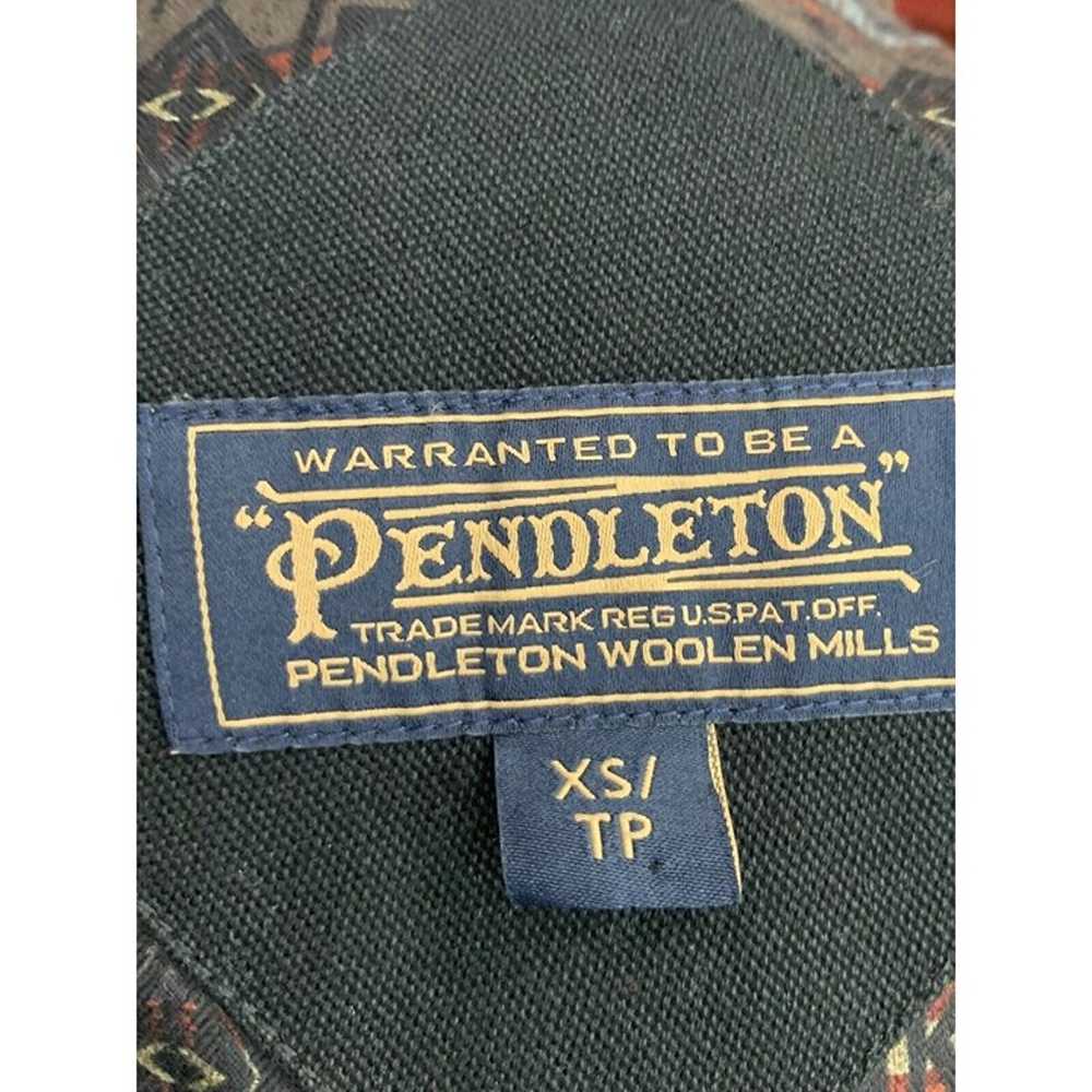 Pendleton XS Jacket Brown Sherpa Button Up Coat P… - image 4