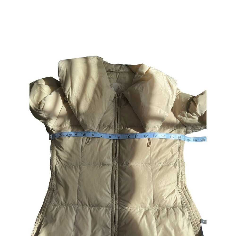 Add Tan Puffer Down Coat Size 0 - image 11