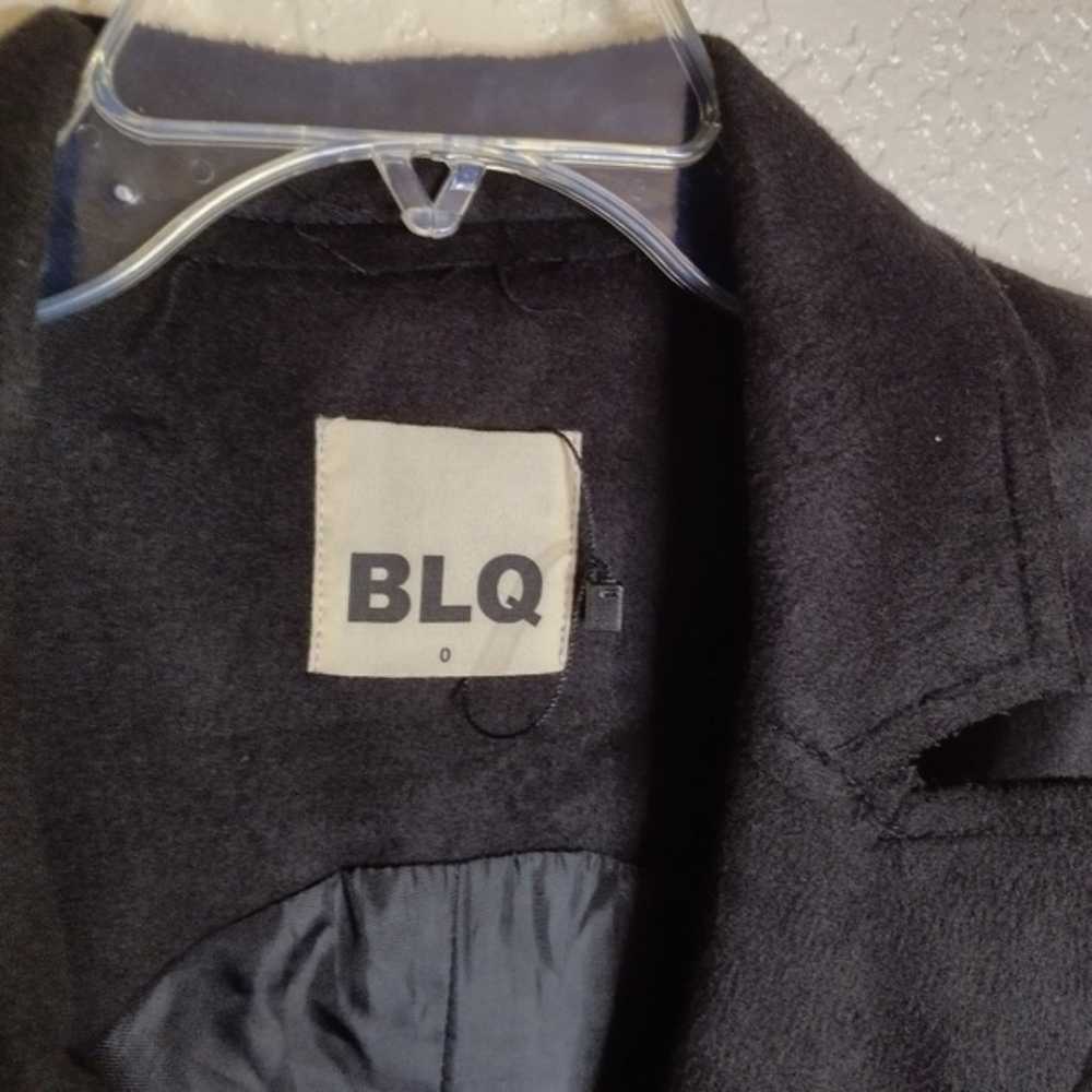 Revolve BLQ BASIQ day glow long coat vest sz 0 - image 6