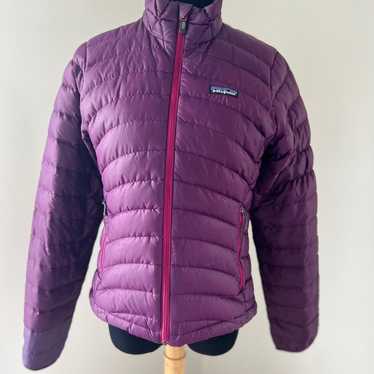 Patagonia Womens Down Jacket Purple Size XS - image 1