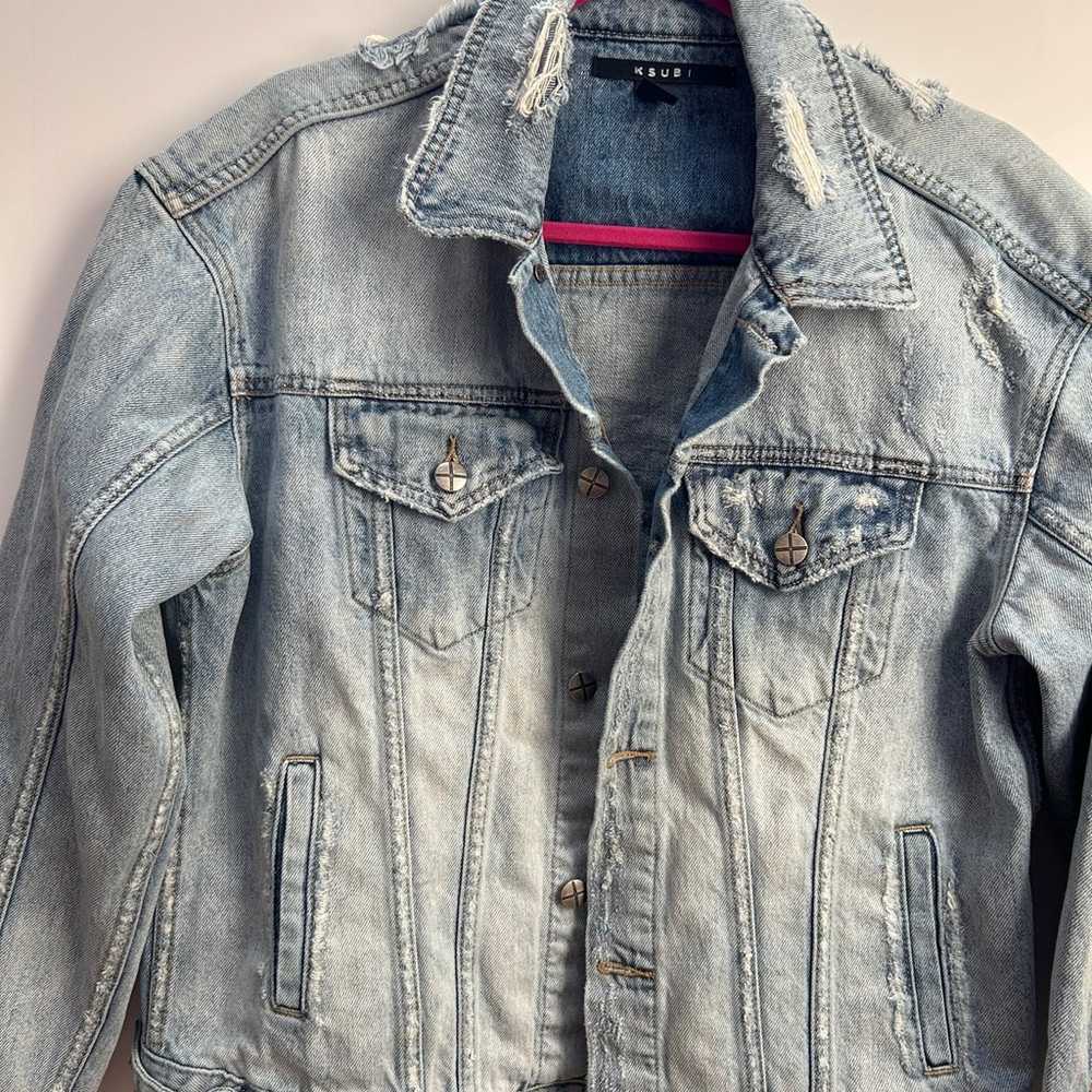 Ksubi Oversized Jean Jacket - image 1