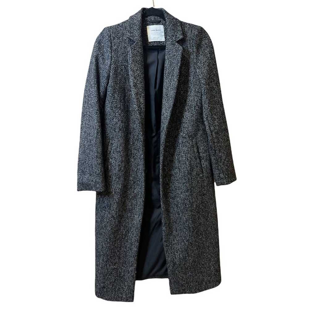 Zara Basic Long Coat Size XS - image 1