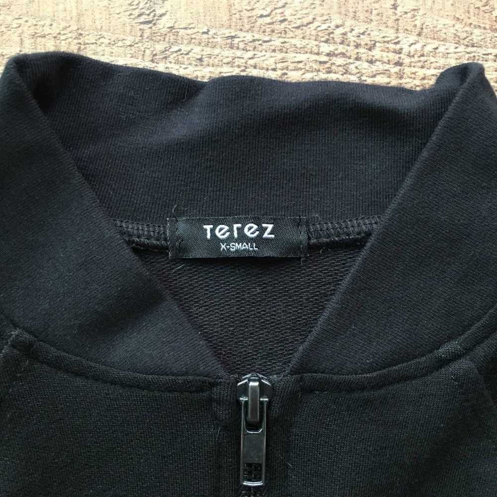 Terez Zip-Up Hooded Jacket w/ Iridescent Arms - image 5