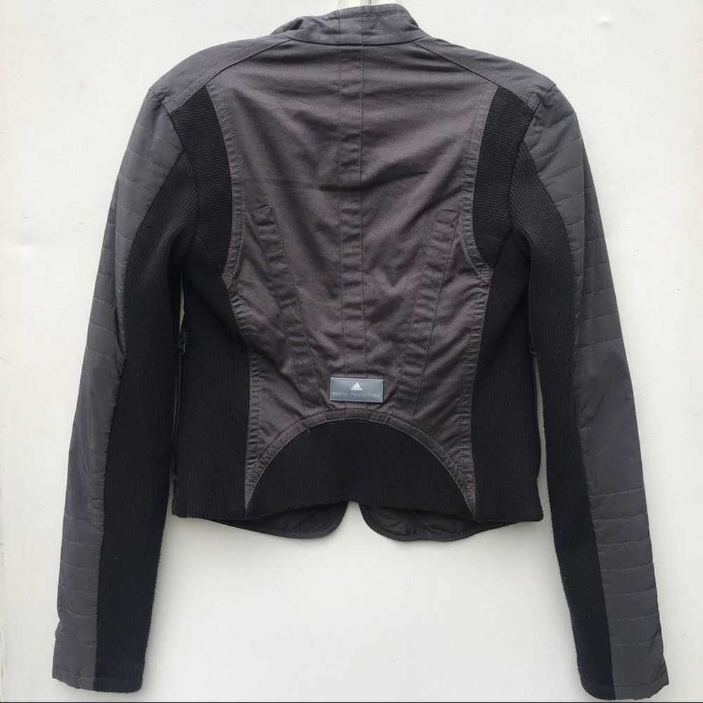 Adidas by Stella McCartney Moto jacket xs crop bl… - image 6