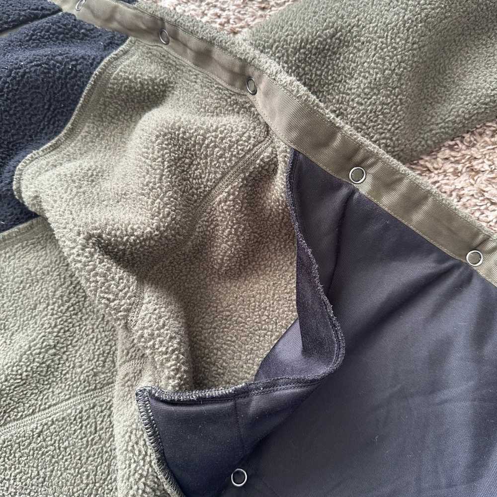 The North Face Green Gemma Fleece Snap Button Hoo… - image 10