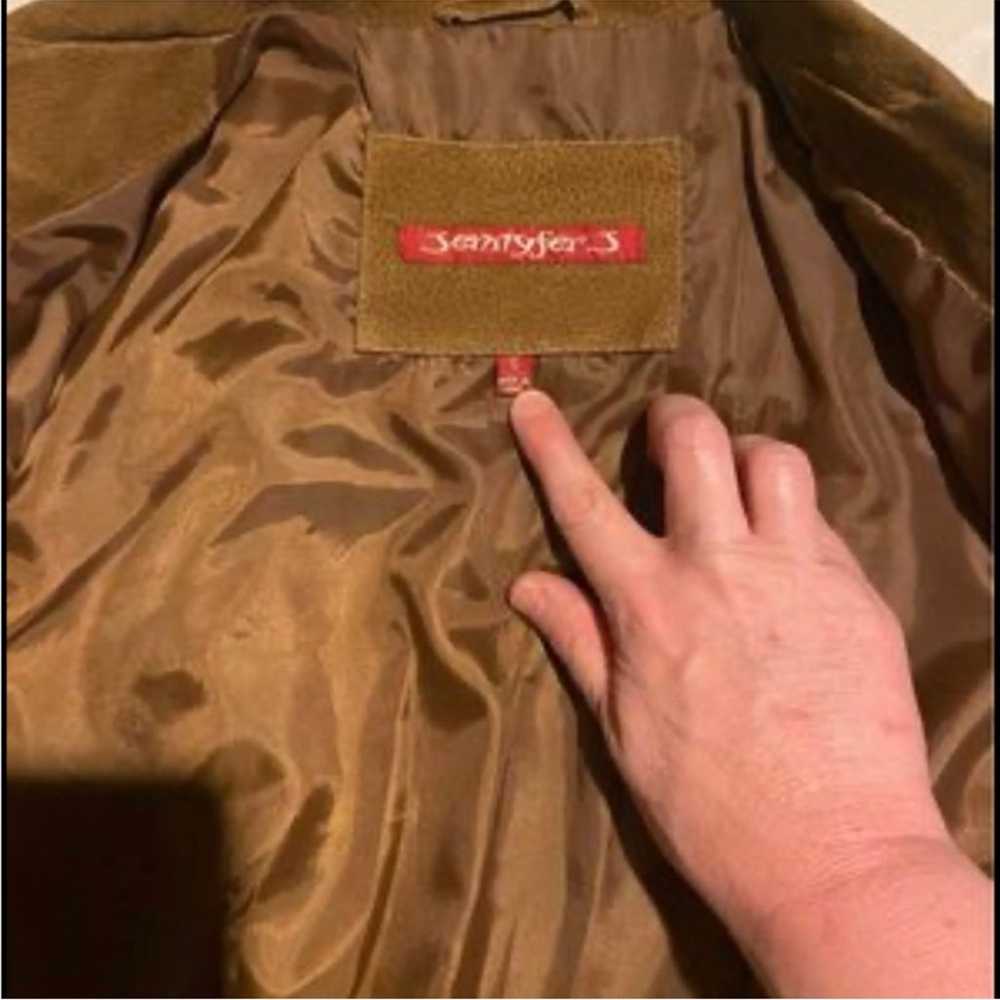 NWT Jennifer J Rare! Real Brown Leather Jacket Si… - image 4