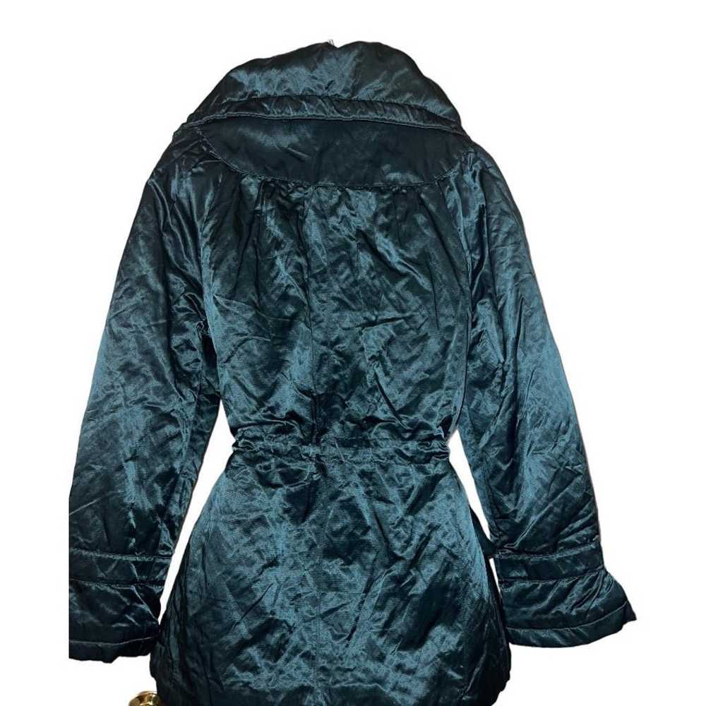 GORGEOUS TEAL COLOR RAIN JACKET BY GALLERY, WITH … - image 2