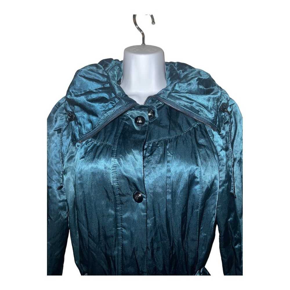GORGEOUS TEAL COLOR RAIN JACKET BY GALLERY, WITH … - image 4