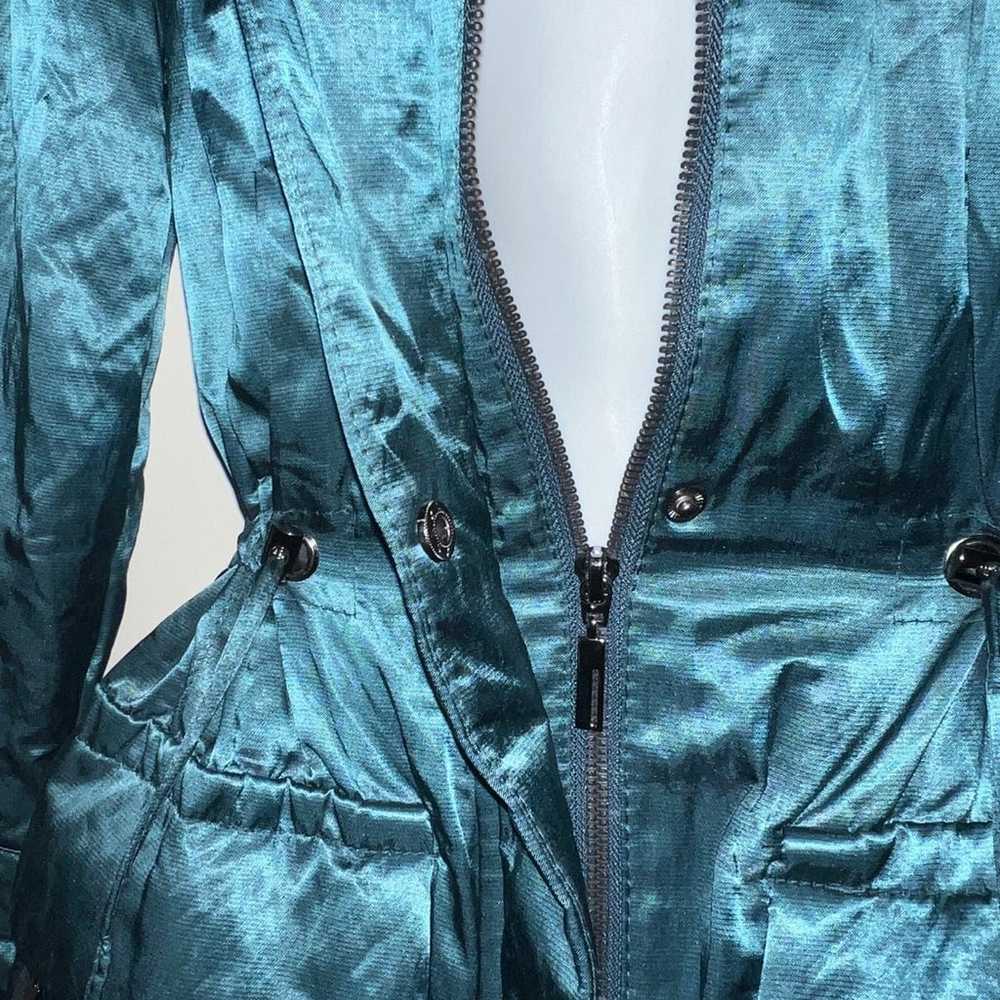 GORGEOUS TEAL COLOR RAIN JACKET BY GALLERY, WITH … - image 7