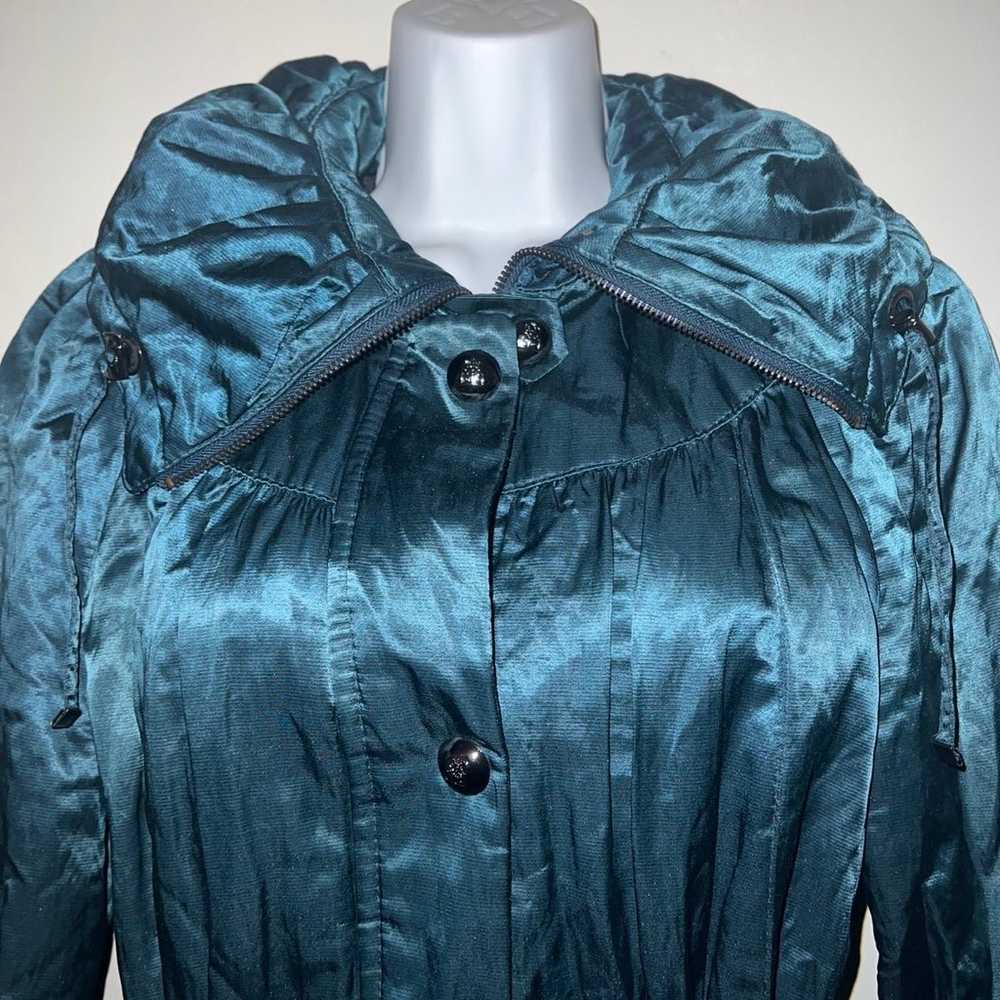 GORGEOUS TEAL COLOR RAIN JACKET BY GALLERY, WITH … - image 9