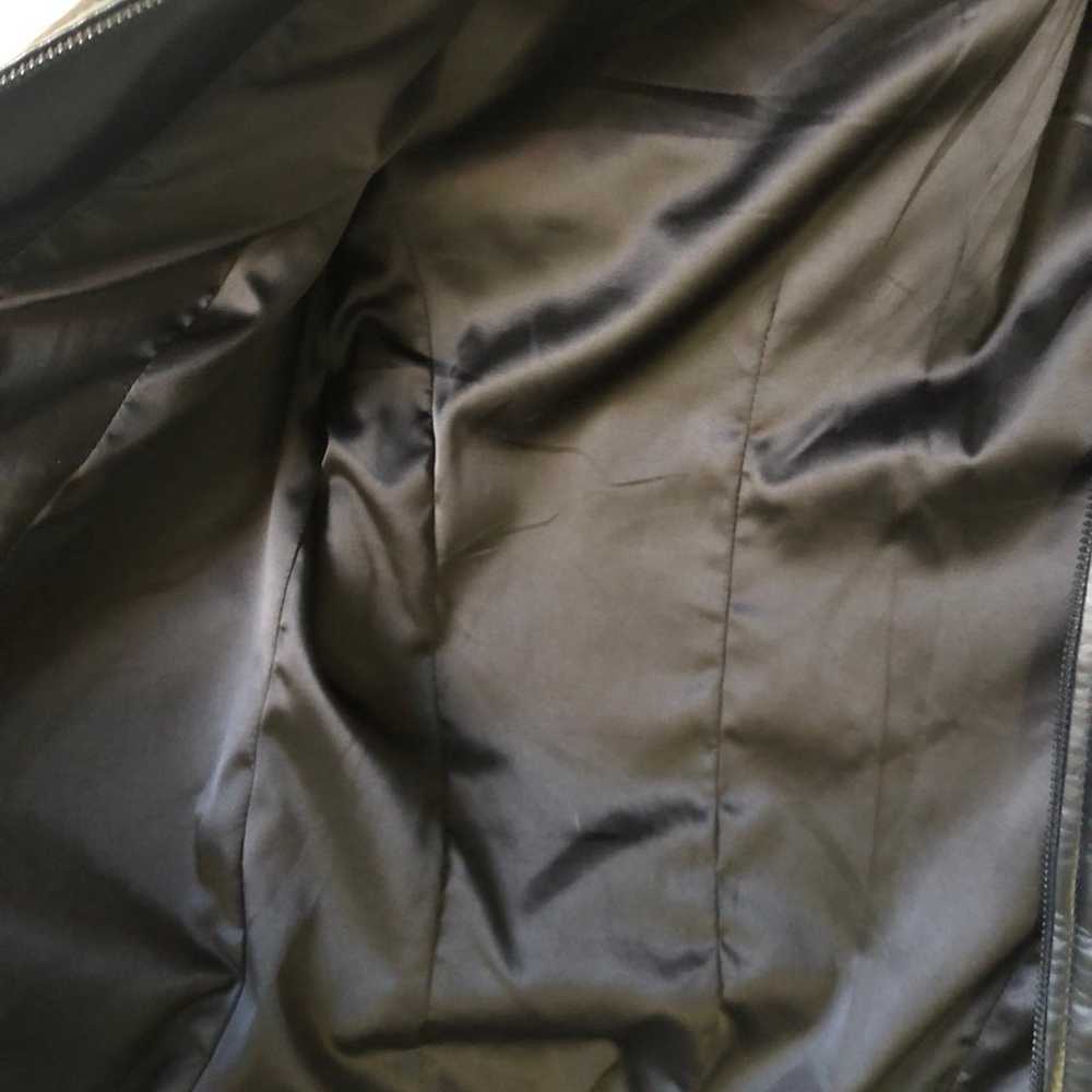 Real Leather Jacket Soft Size 6 - image 8