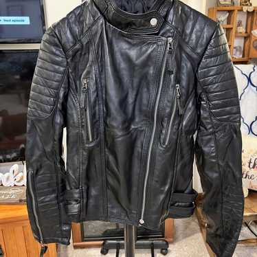 Real Leather moto jacket ladies - image 1