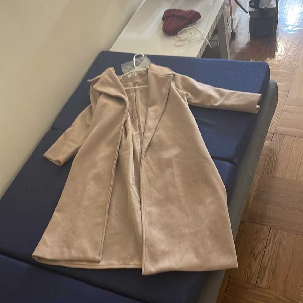 BEIGE coat for women - image 1