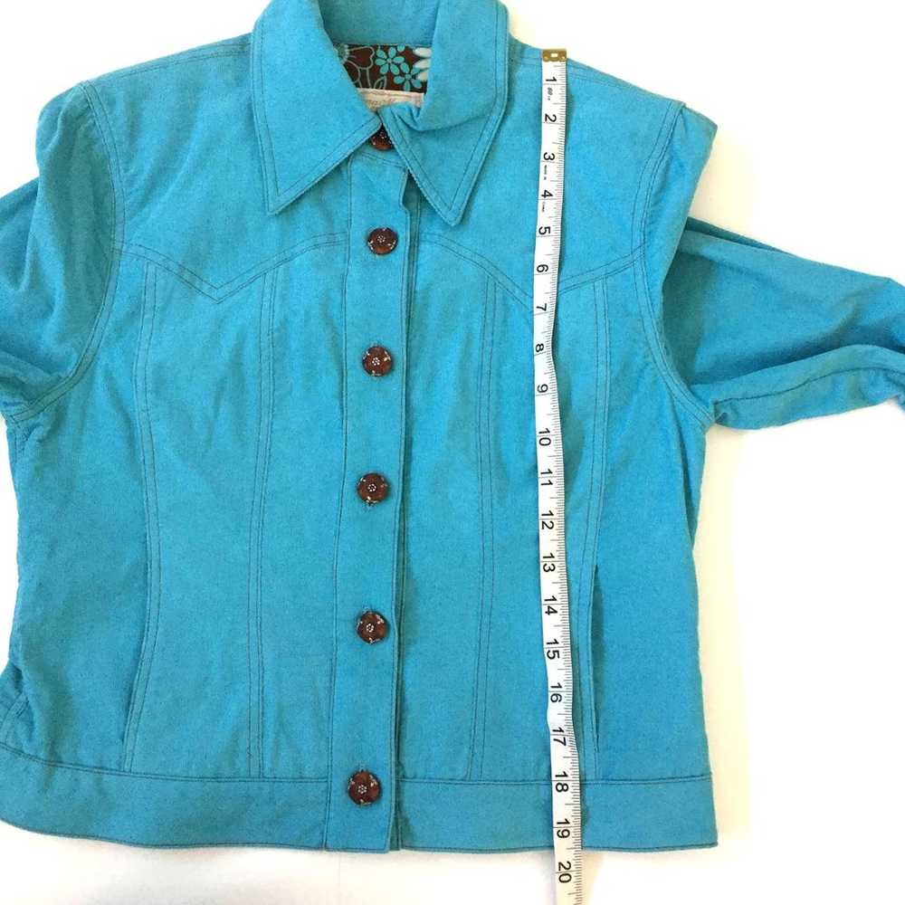 Donna Marie Corduroy Jacket Y2K Vintage Size Small - image 3