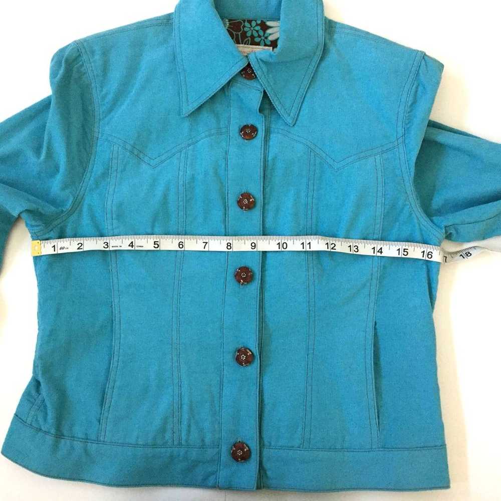 Donna Marie Corduroy Jacket Y2K Vintage Size Small - image 4