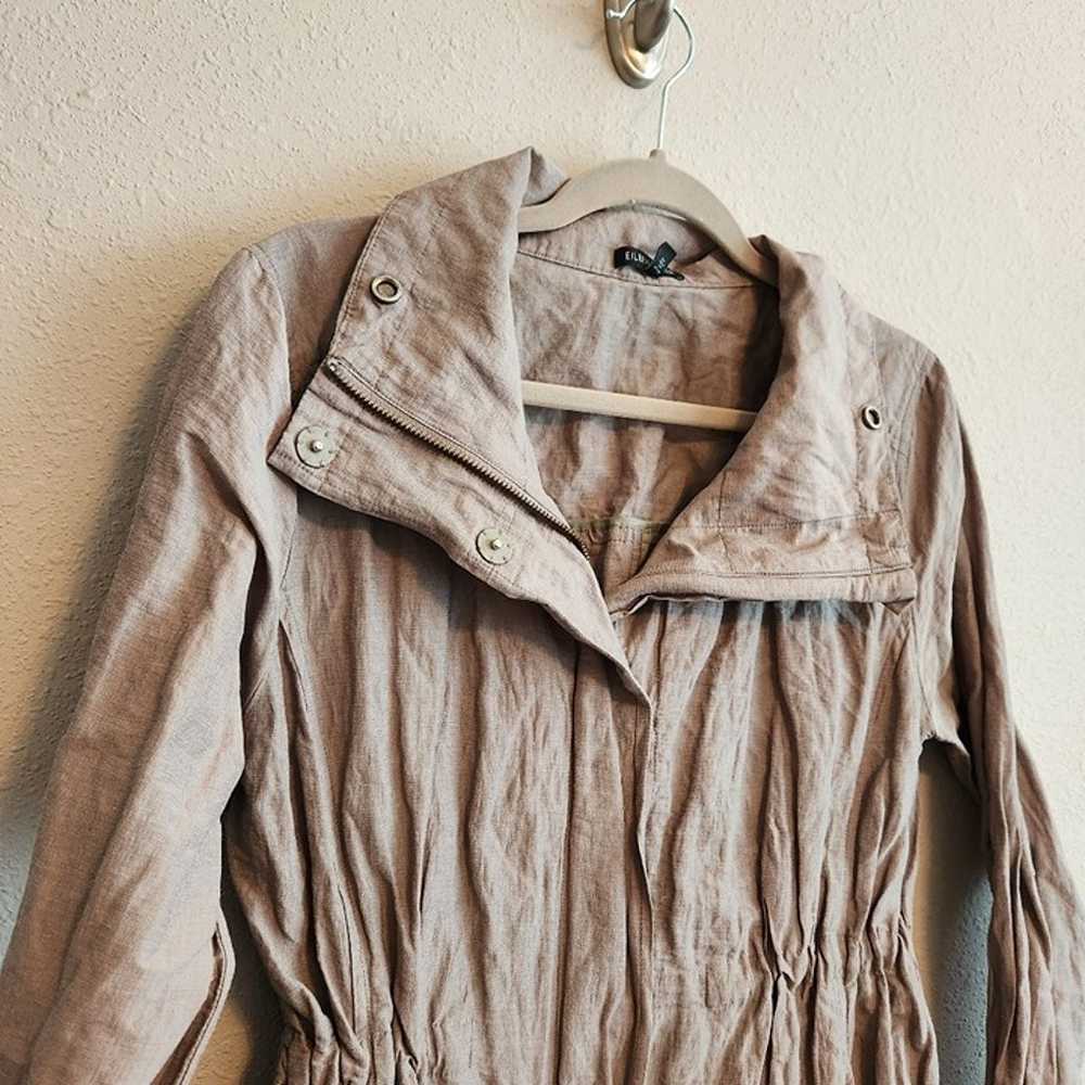 Eileen Fisher Parka Jacket Size Small - image 2