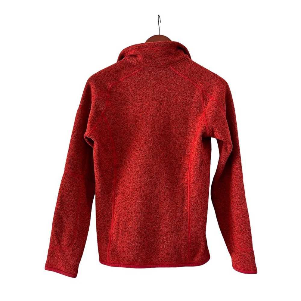Patagonia Red Sweater fleece 1/4 Zip women’s pull… - image 2