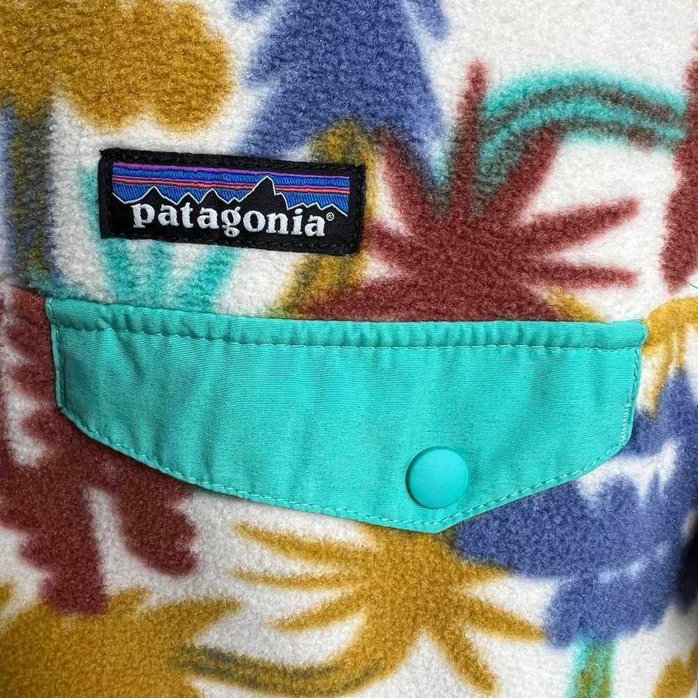 Patagonia Lightweight Synchilla Fleece Tree Patte… - image 6