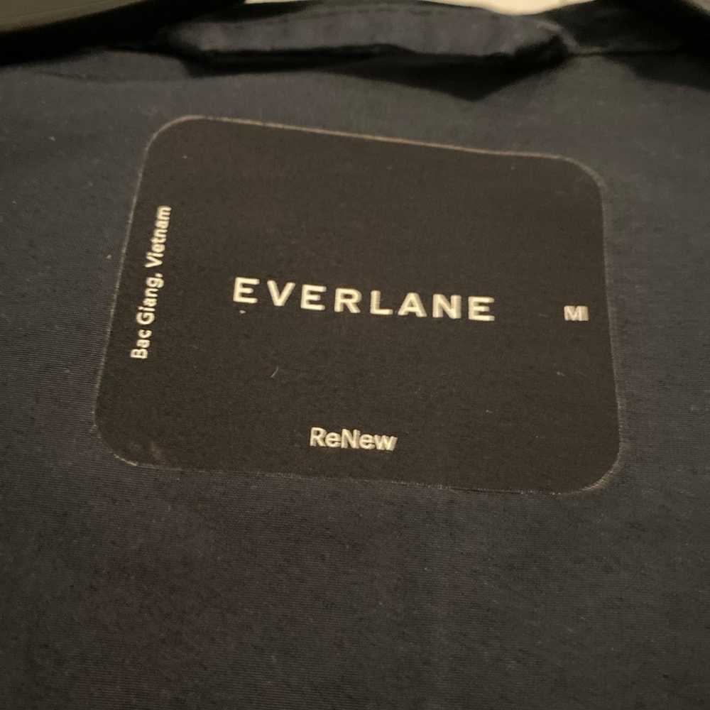 Everlane Navy raincoat  originally $198 - image 2