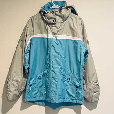NILS Sportswear Blue & Gray Waterproof Ski Jacket 