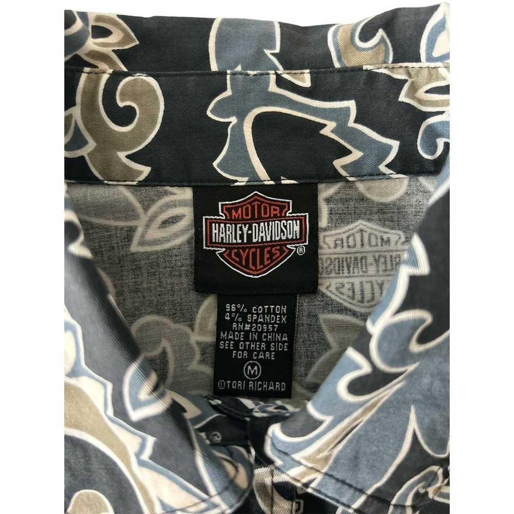 Harley Davidson Size Medium Women's Shirt Jacket … - image 6