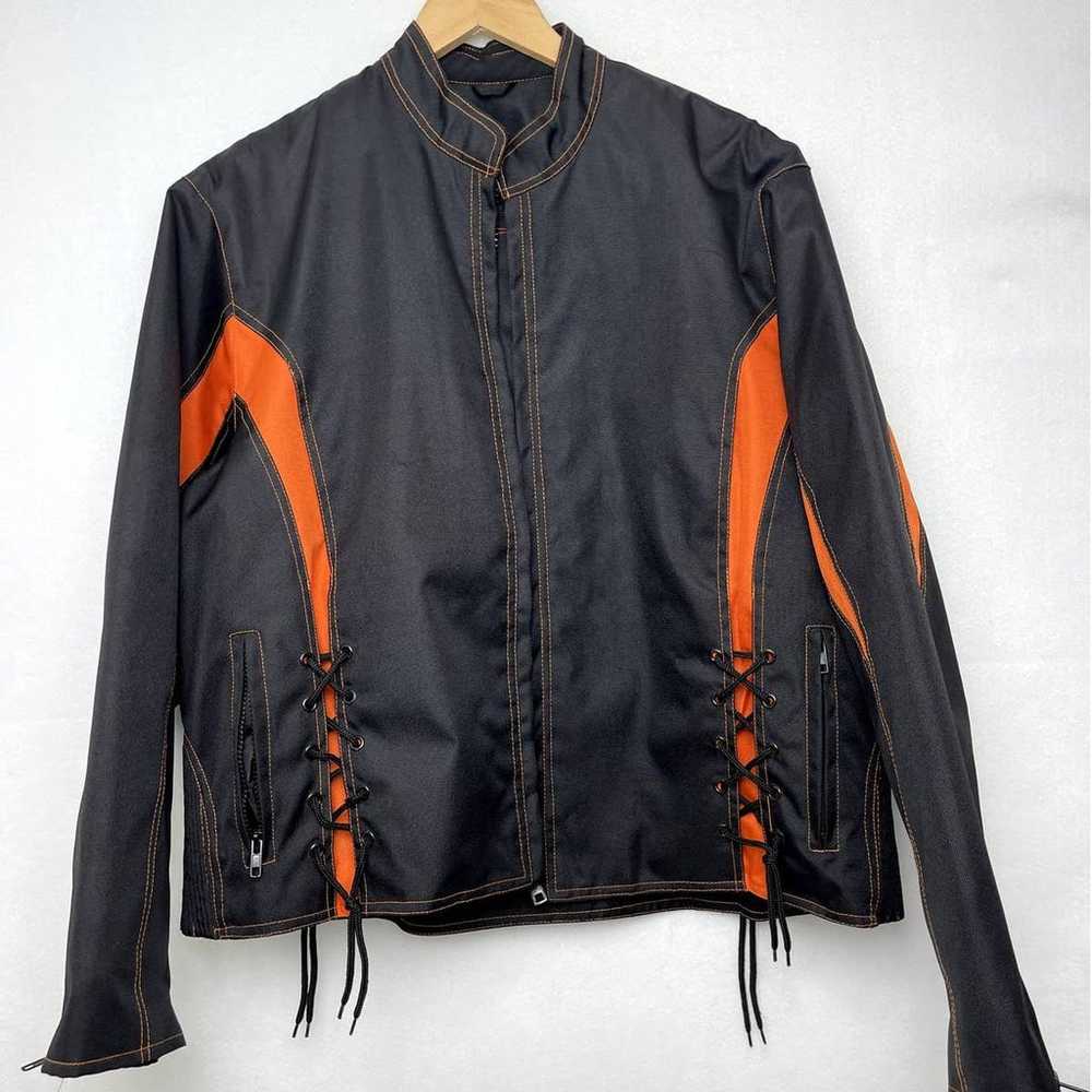 Harley Davidson Zony Inc. Ladies Textile Jacket 4… - image 2