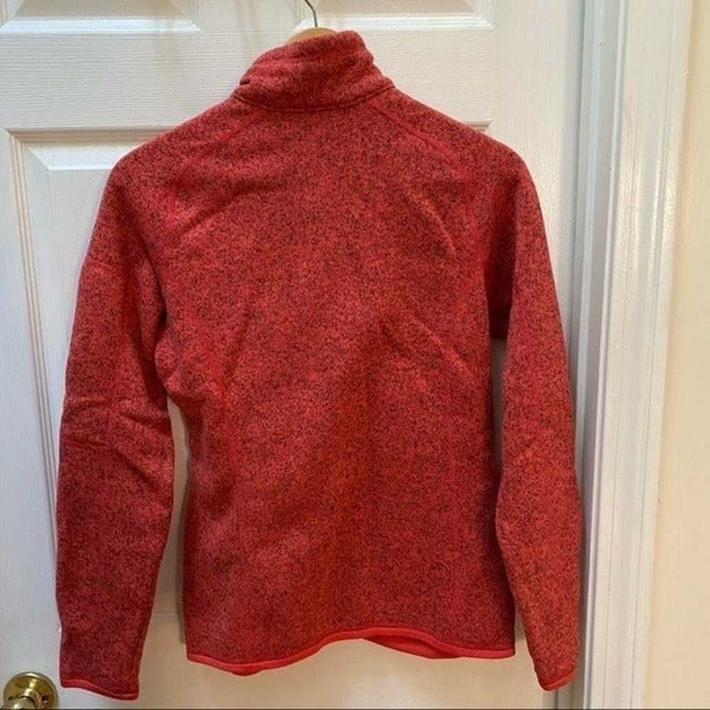 Patagonia red better sweater quarter zip pullover… - image 5