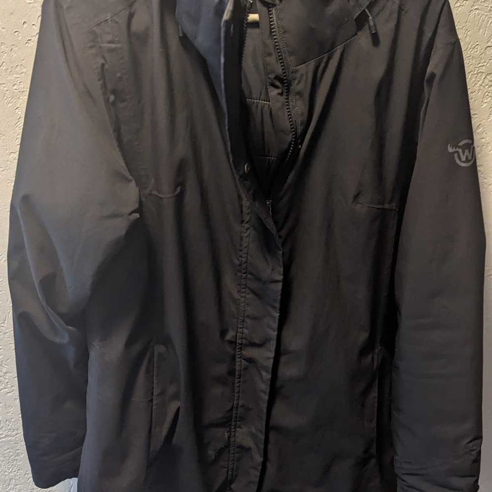 Moosejaw down parka jacket for women size m - image 3