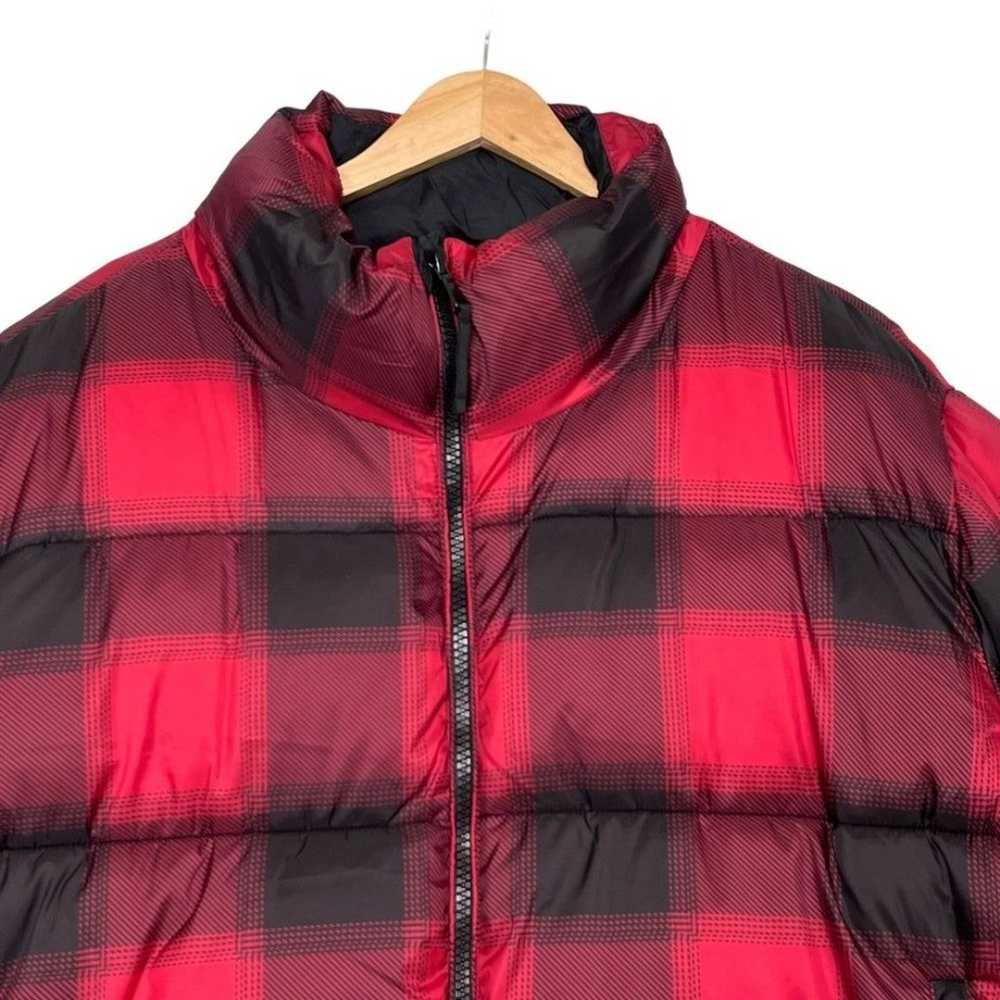 Old Navy Frost Free Short Puffer Jacket Sz M Red … - image 3