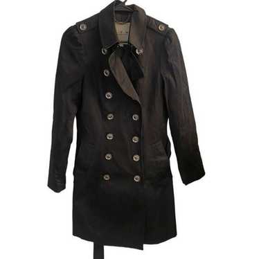 R.T.W.Collection Black Double Breasted Coat Sz 17… - image 1