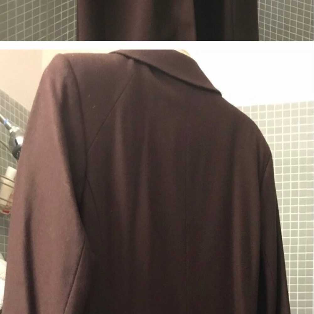 Coat Size 8 Brown 100% wool coat  FINAL PRICE - image 3