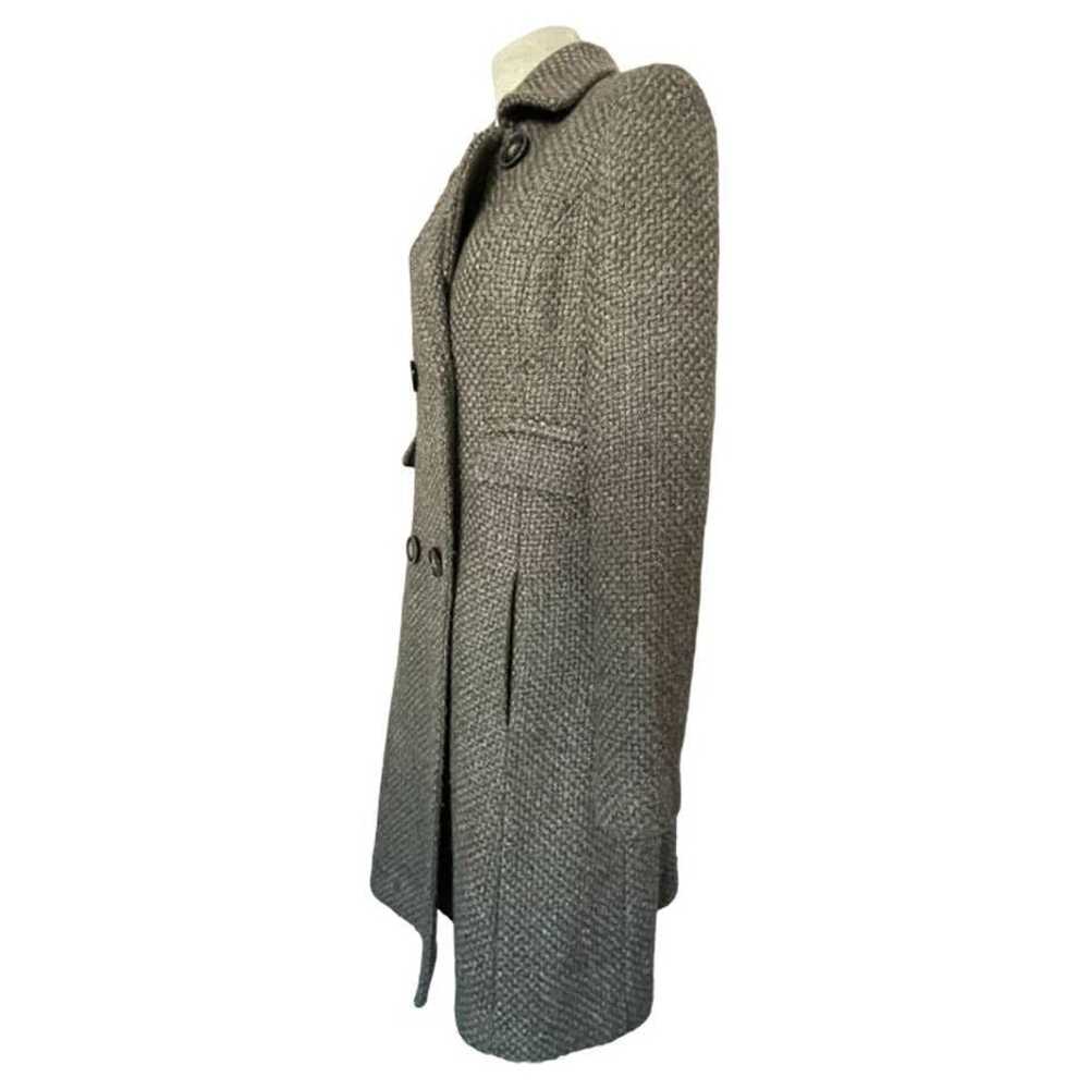 MNG Suit Tweed Long Double Breasted Gray Jacket - image 2