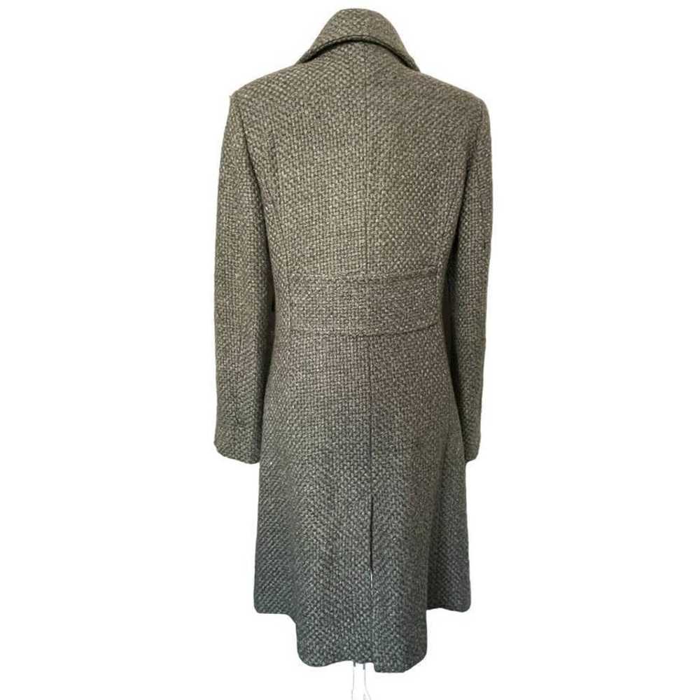 MNG Suit Tweed Long Double Breasted Gray Jacket - image 3