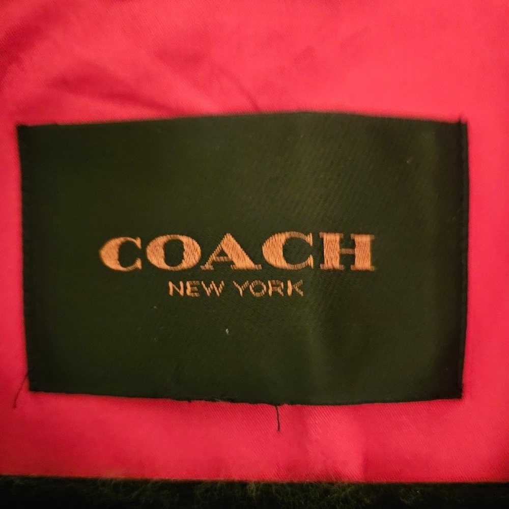 Coach 100% Authentic Short Trench Coat Size M. Re… - image 3